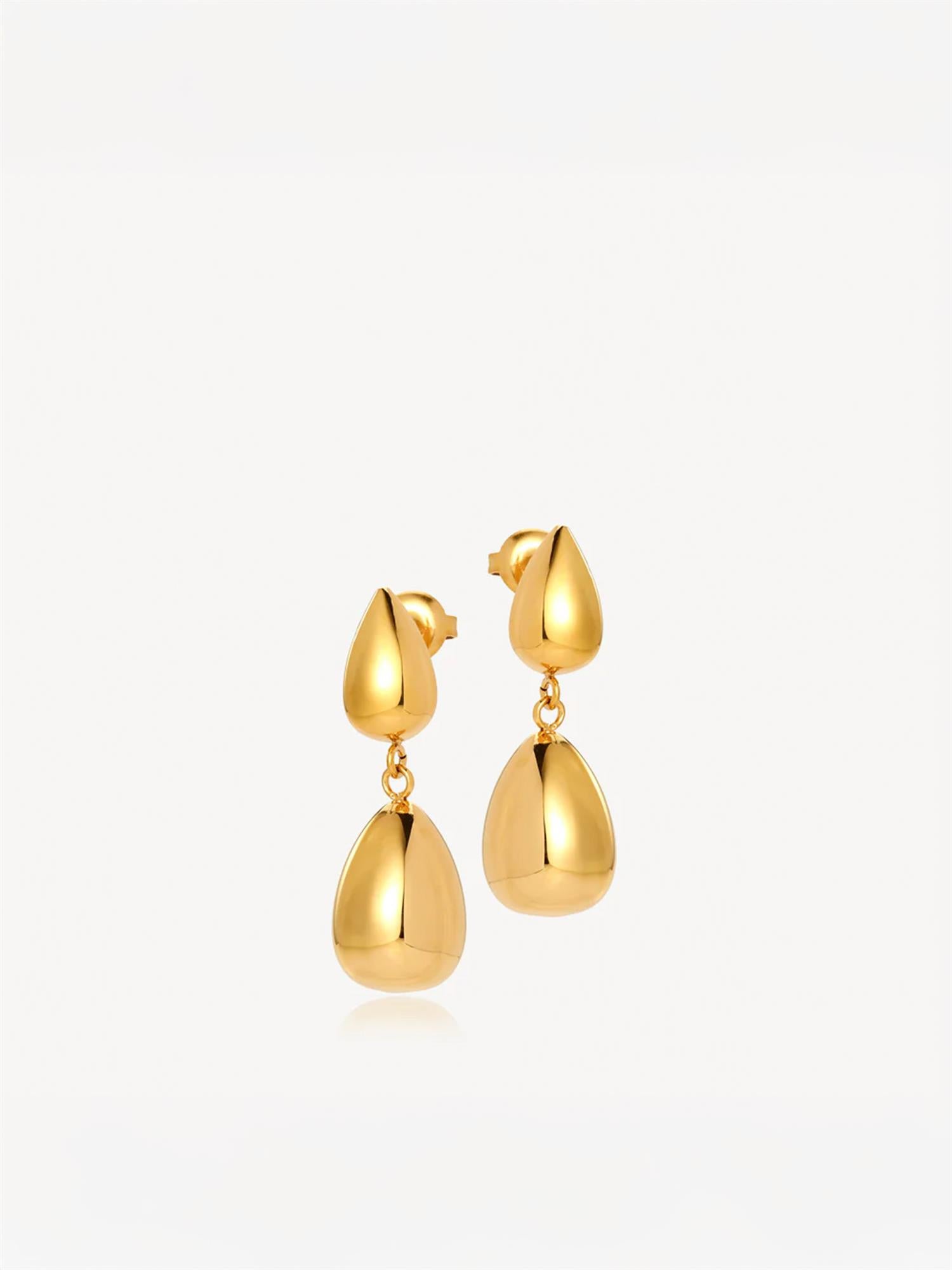 Drops - Earrings Gold-plated