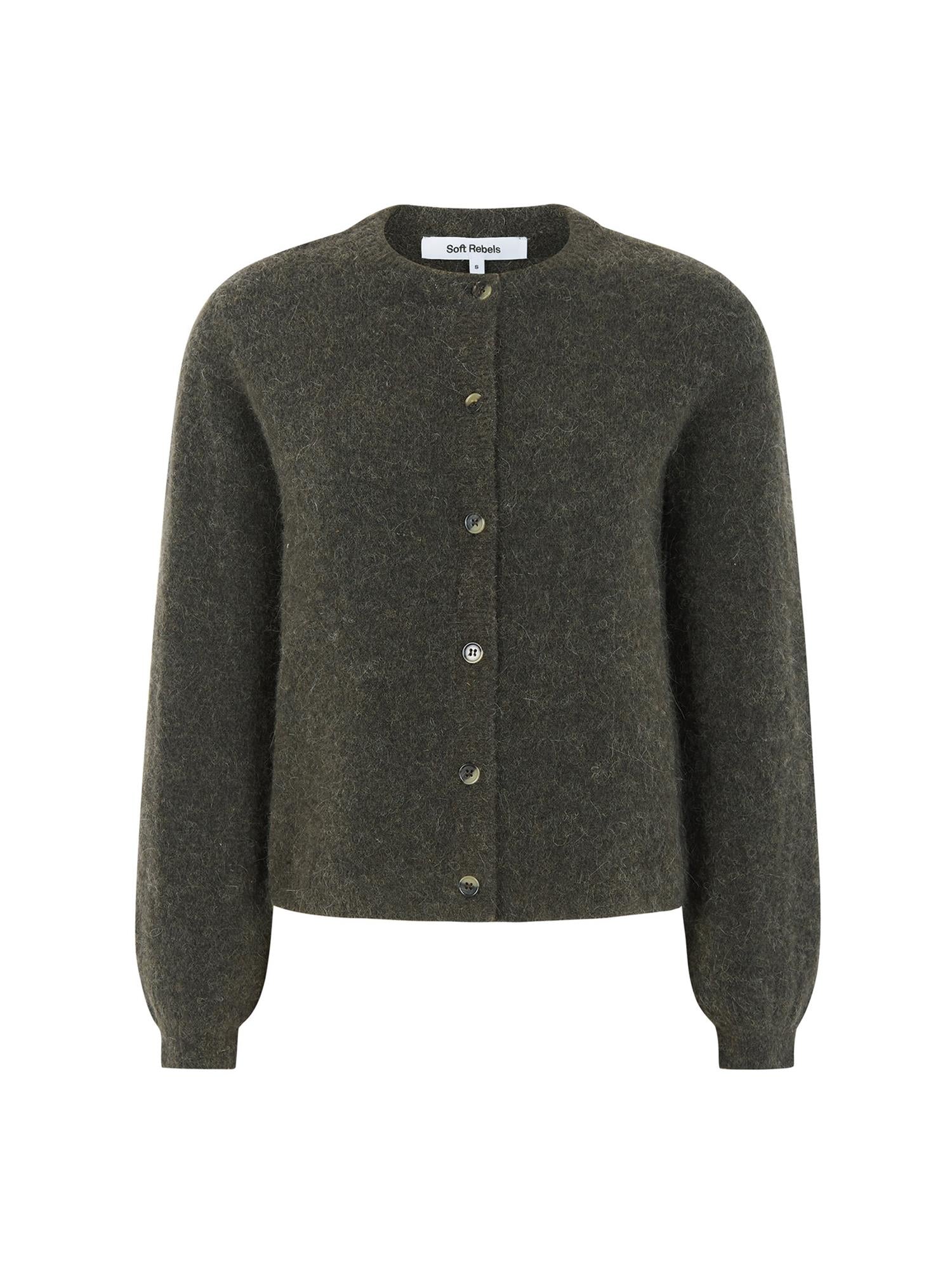 Allison o-neck cardigan knit