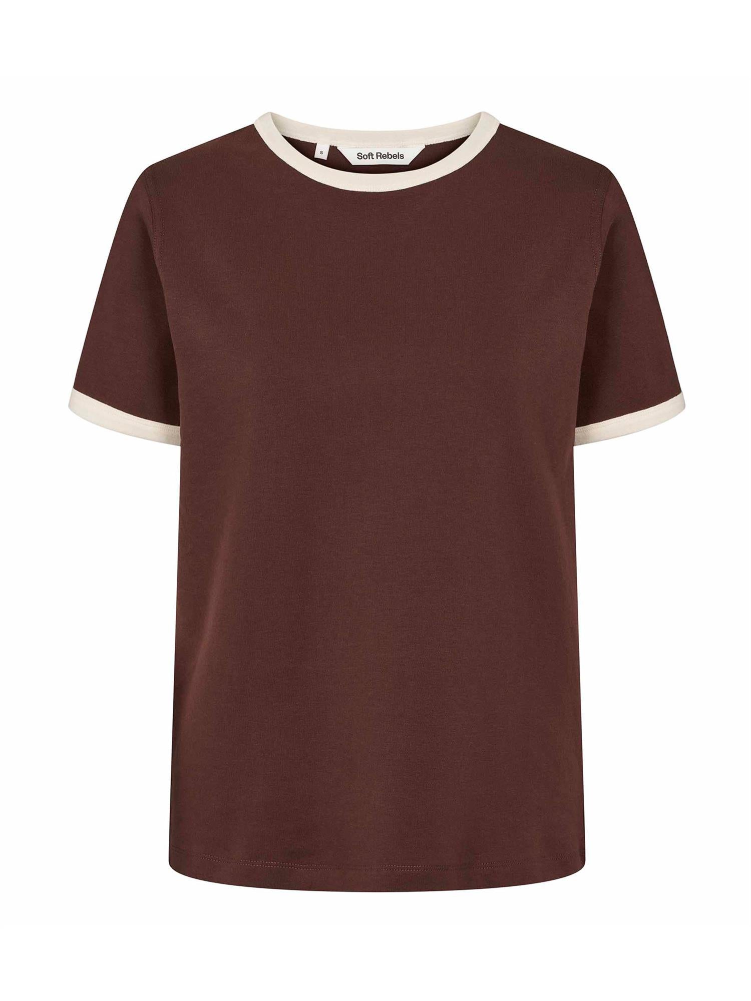 Hella Contrasted O-neck Top GOTS