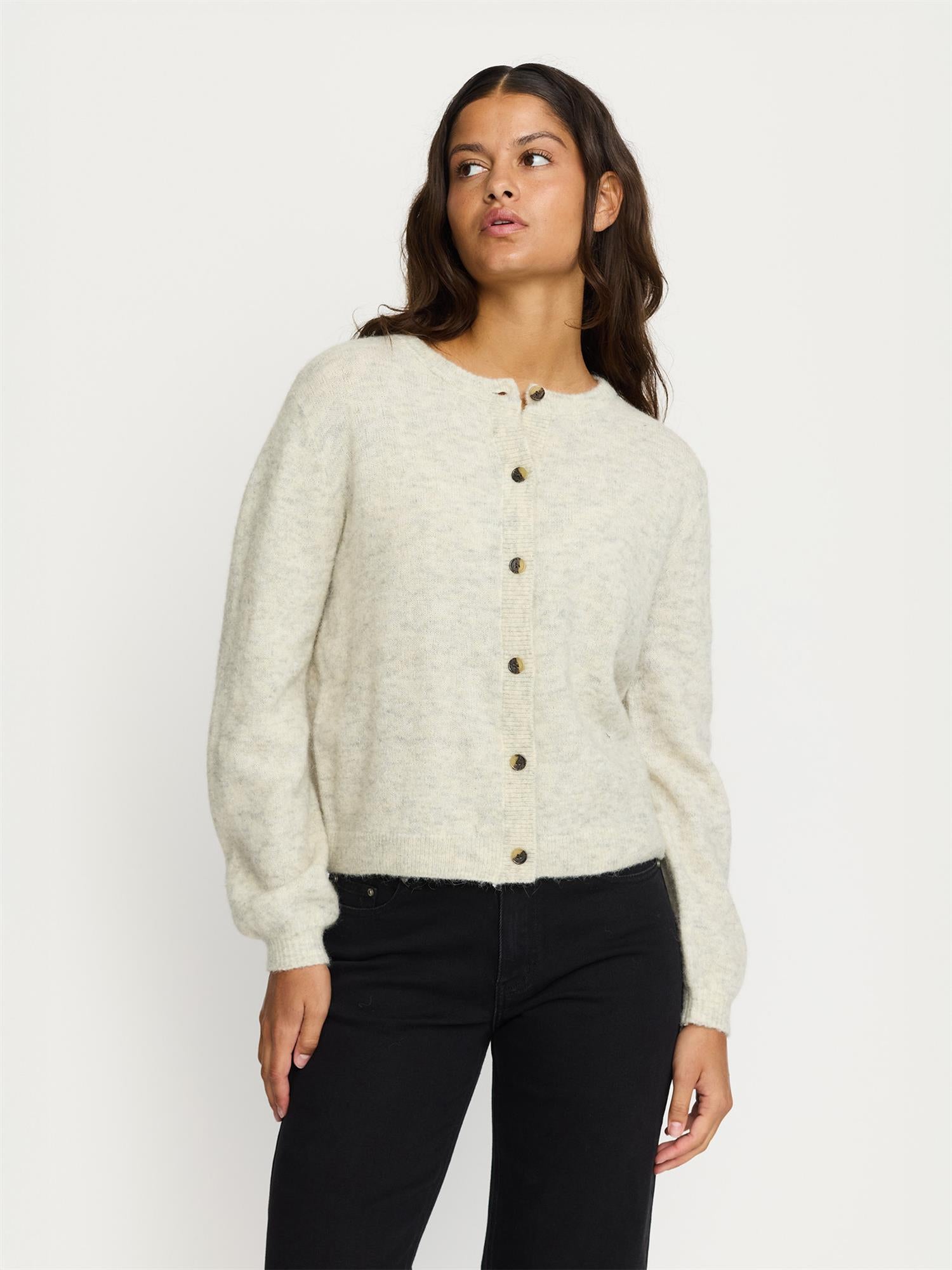 Allison o-neck cardigan knit