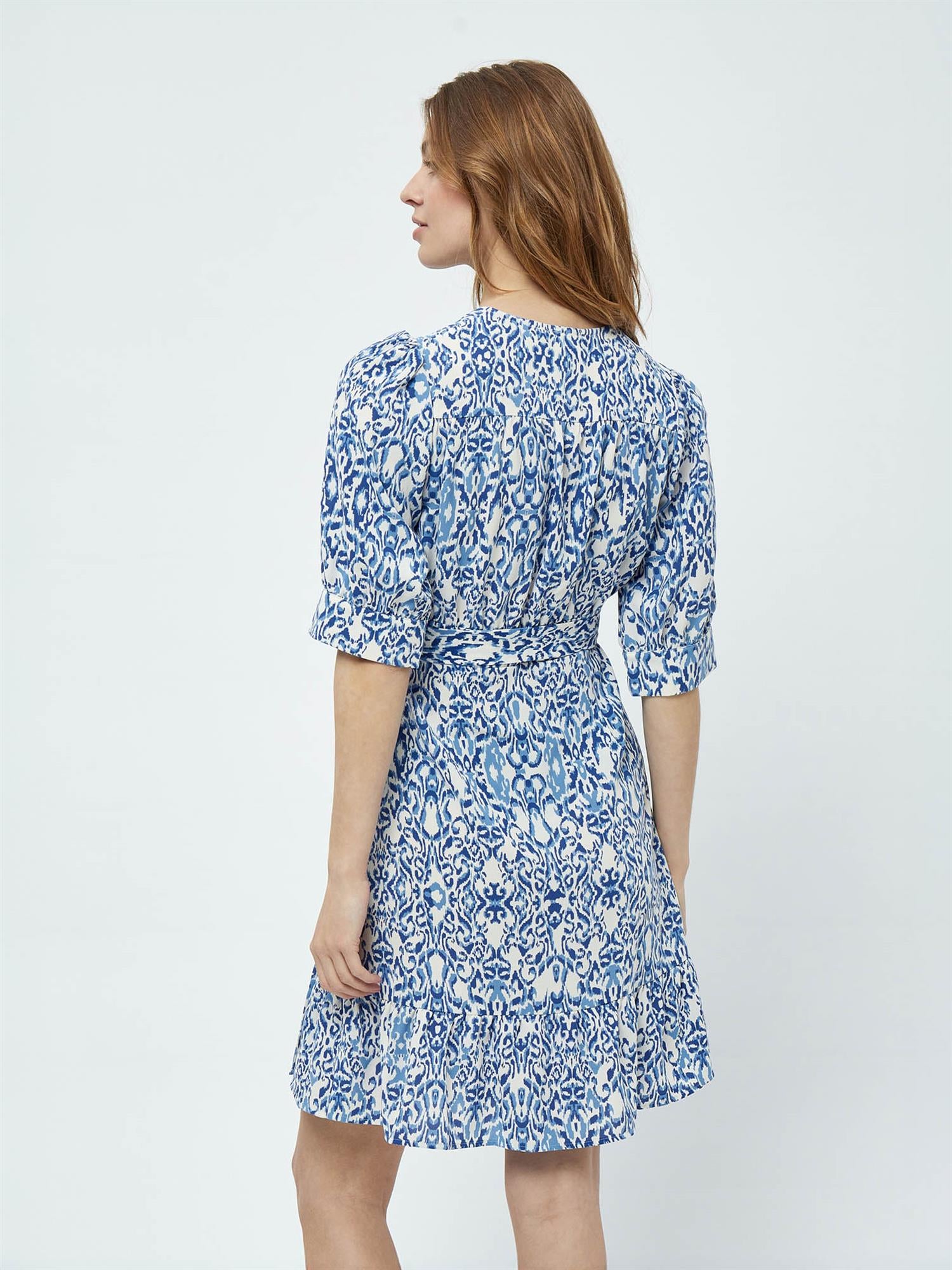 Nicoline Short Wrap Dress
