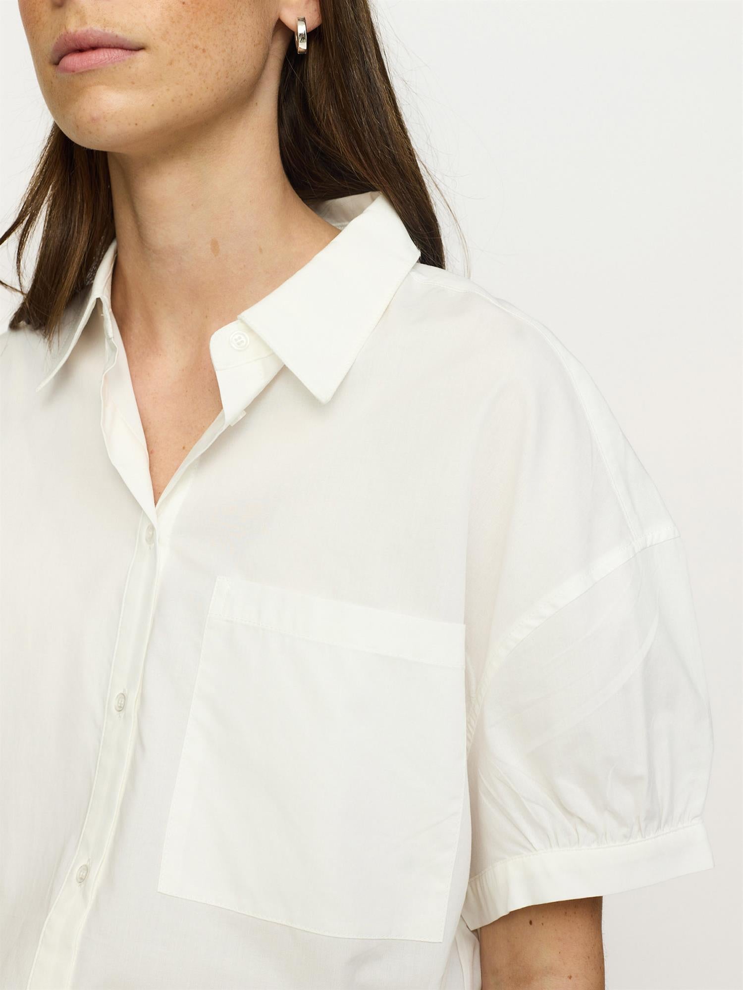 Veronica  Shirt - Hvit