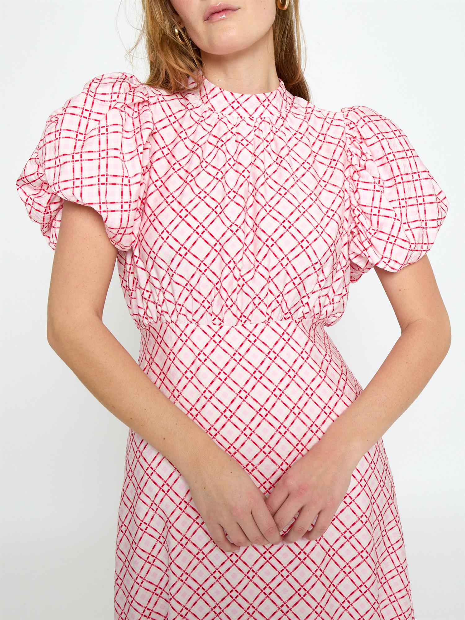 Selvine Maxi Dress - Prism Pink Print