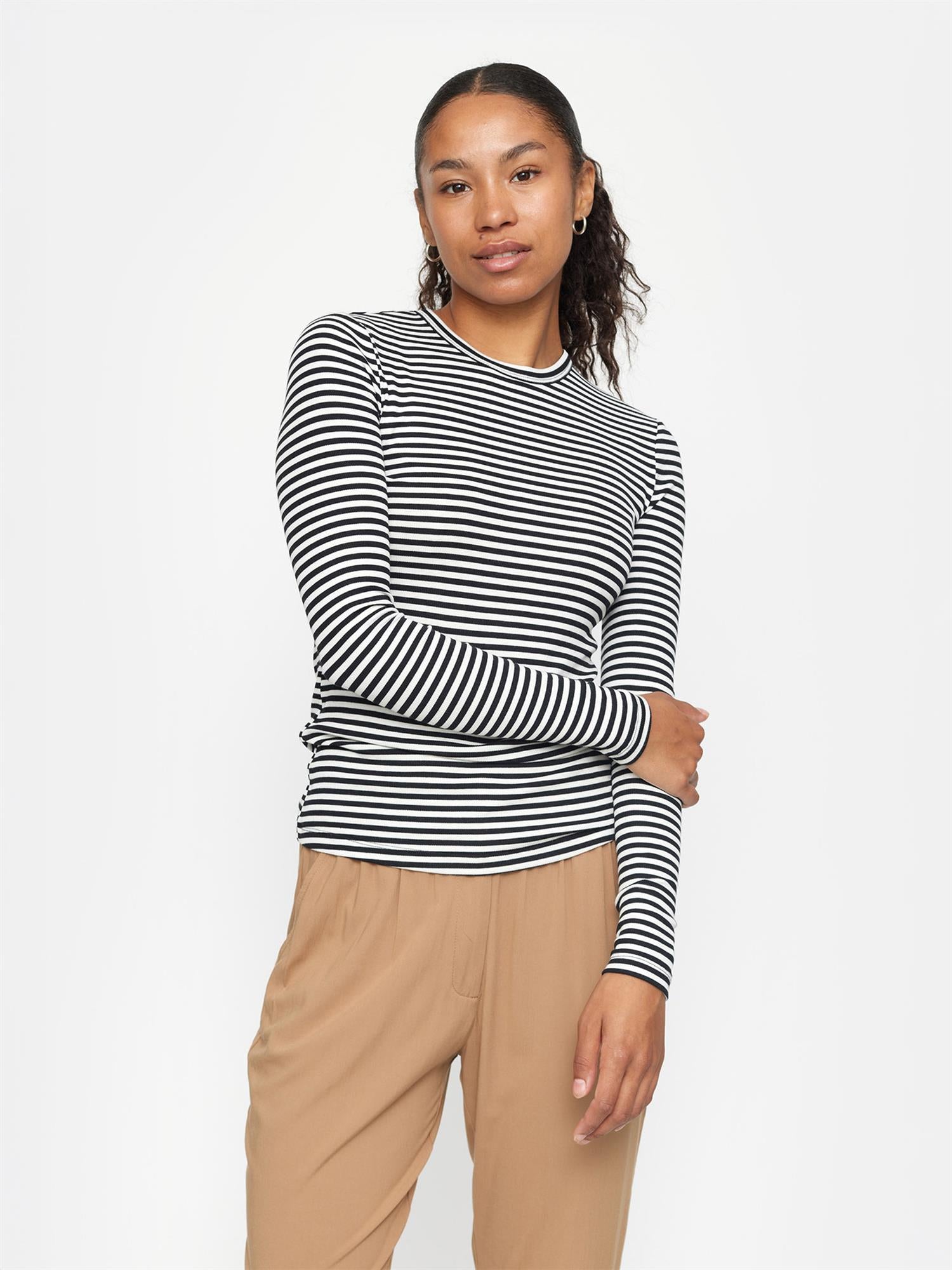 Fenja Stripe O-neck Top