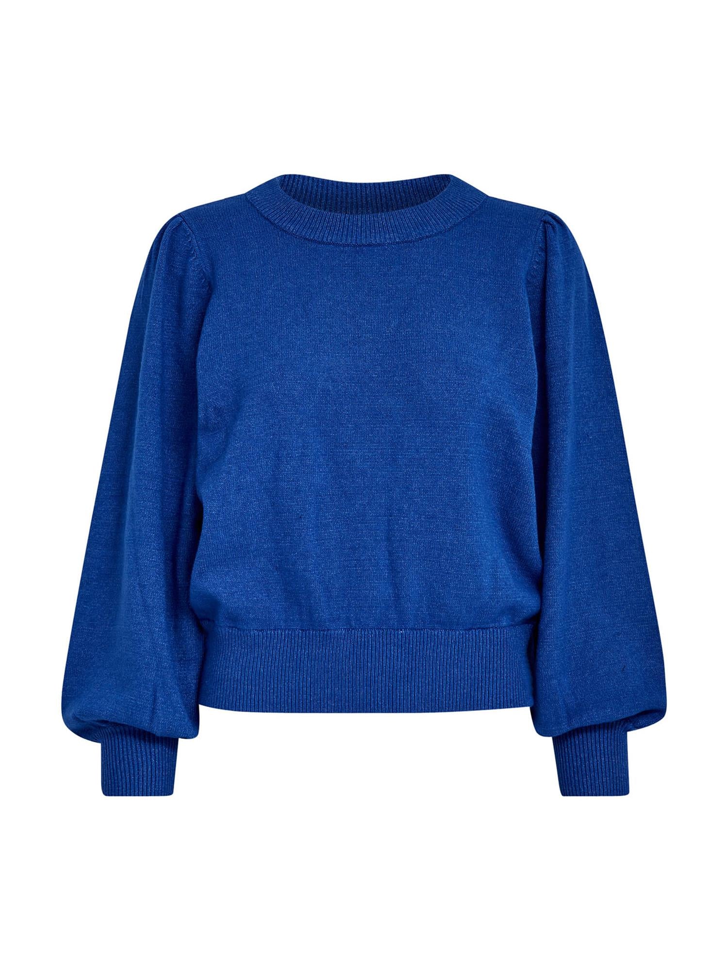 Judy Round Neck Pullover - Blå
