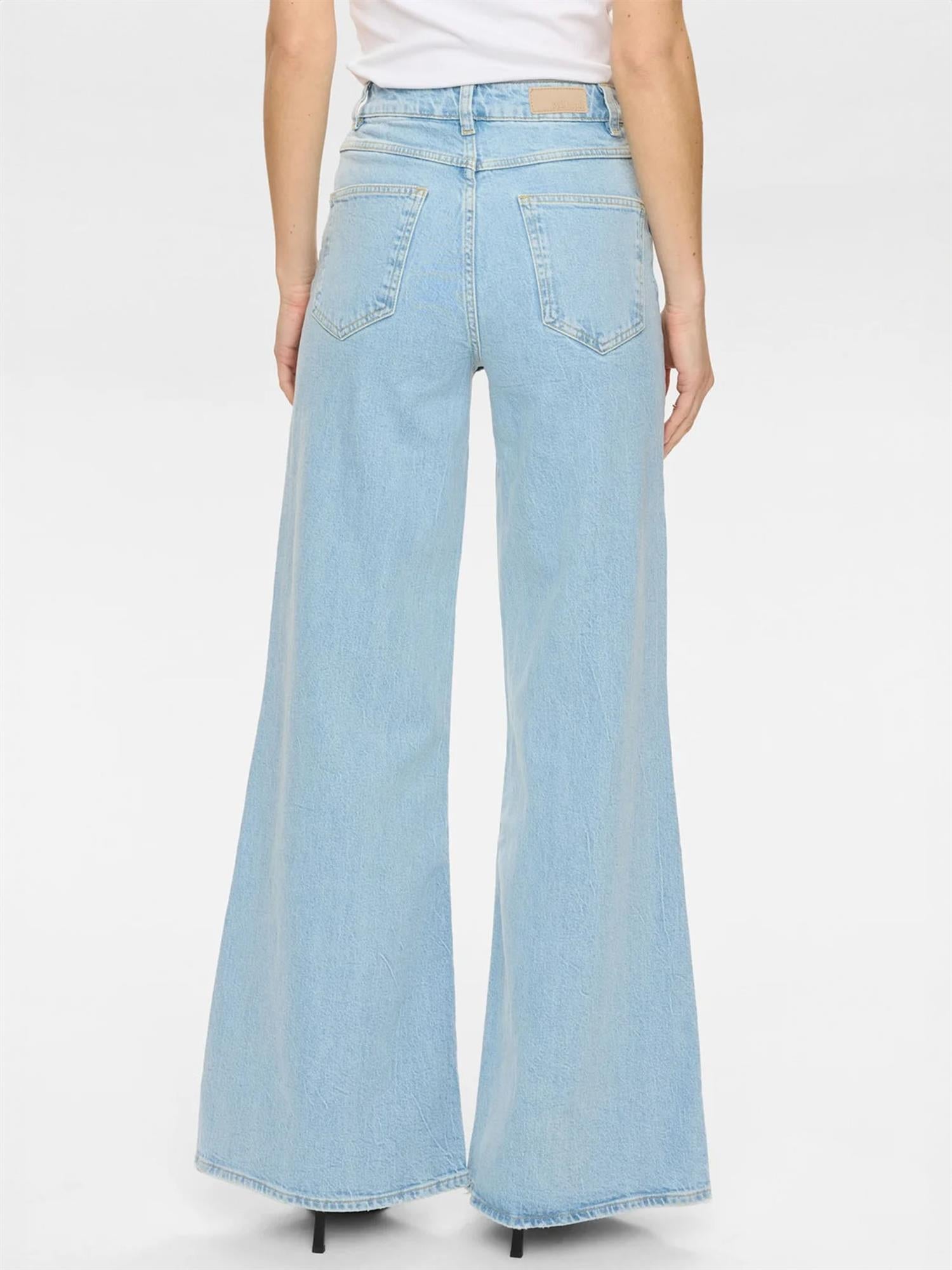 Pisa wide jeans - Blå