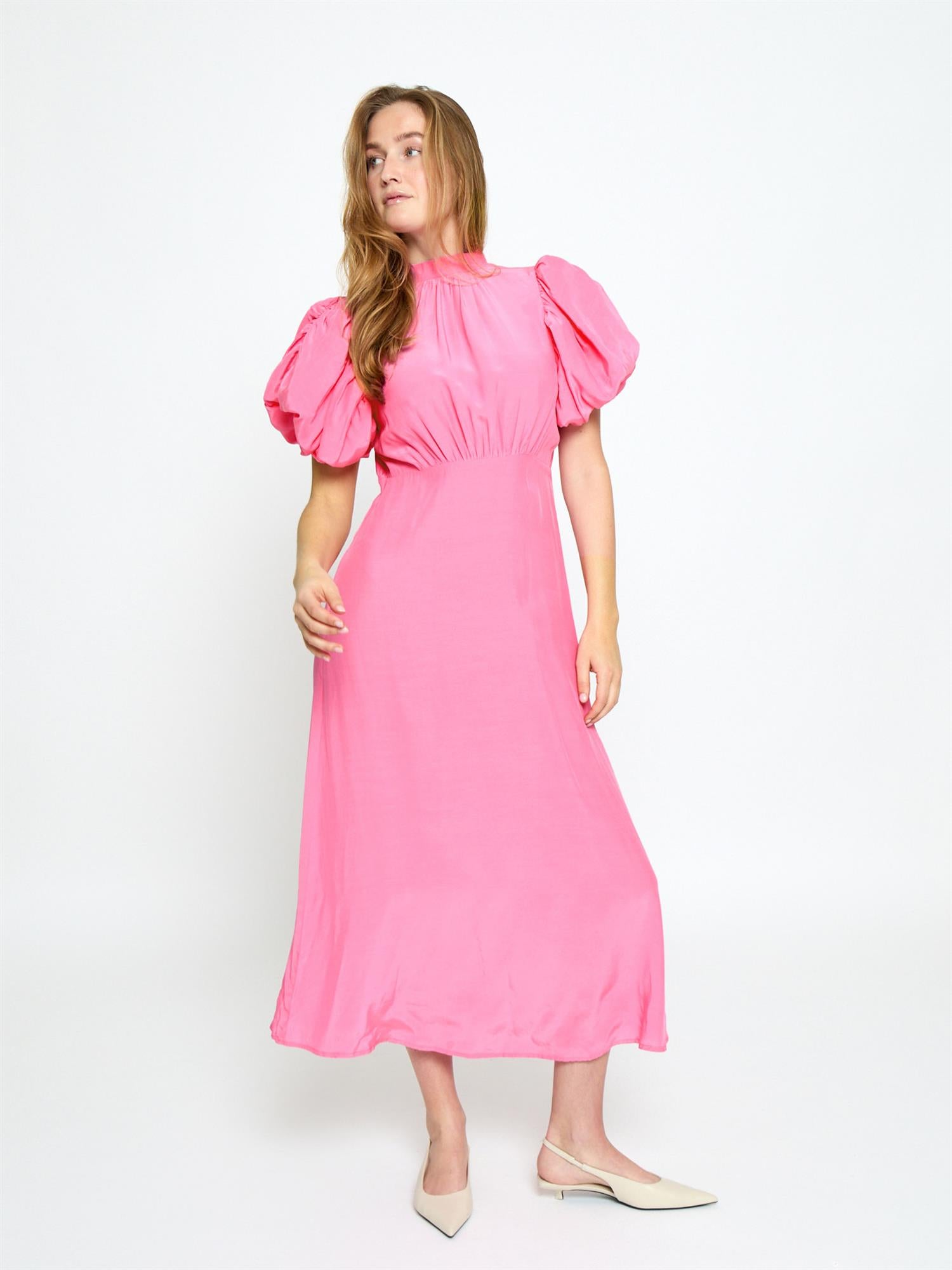 Alicia Puff Short Sleeve - Prism Pink