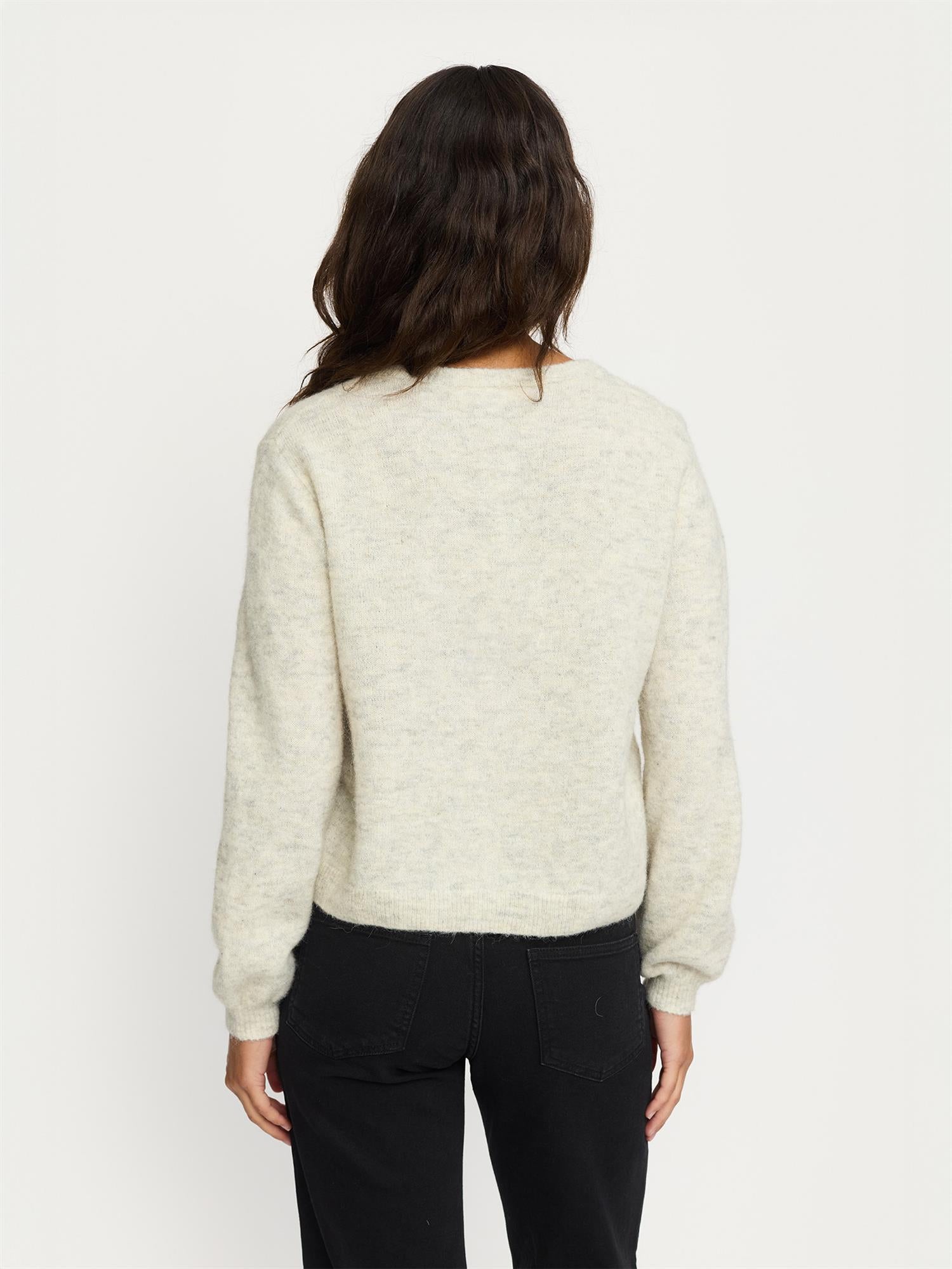 Allison o-neck cardigan knit