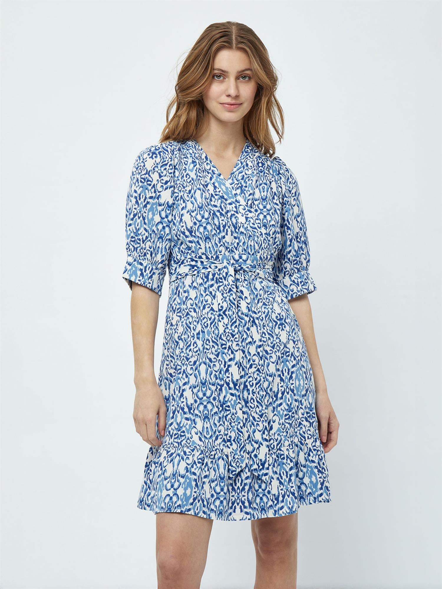 Nicoline Short Wrap Dress