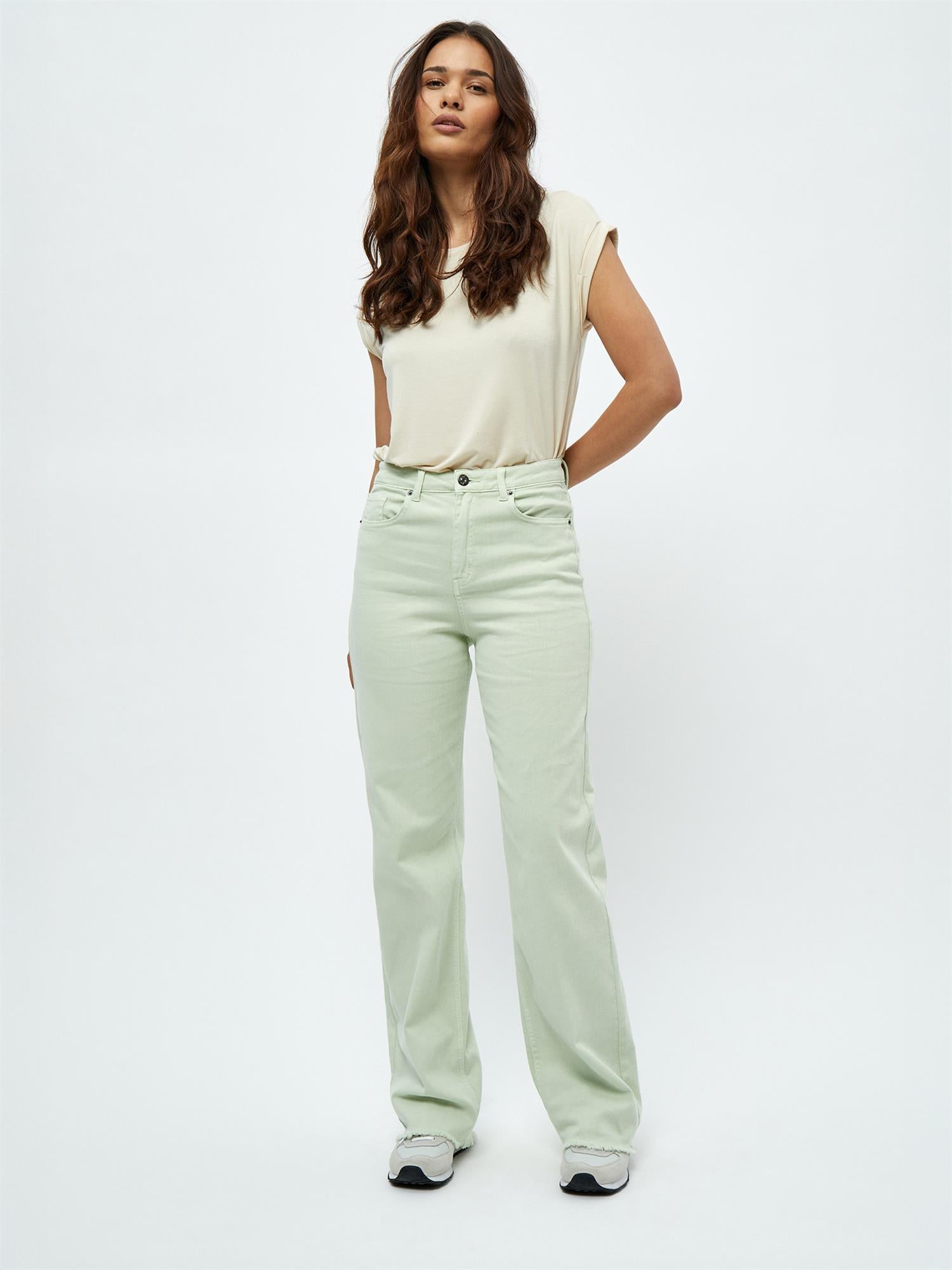 Fran Garment Dyed Full Length Pant