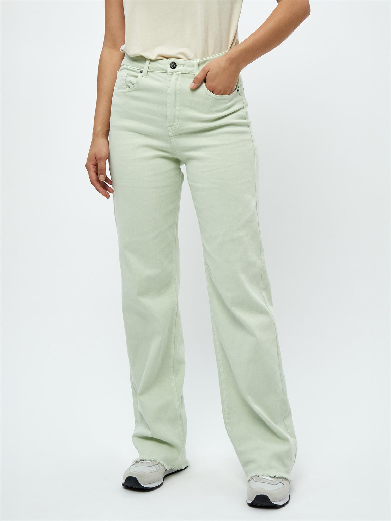 Fran Garment Dyed Full Length Pant