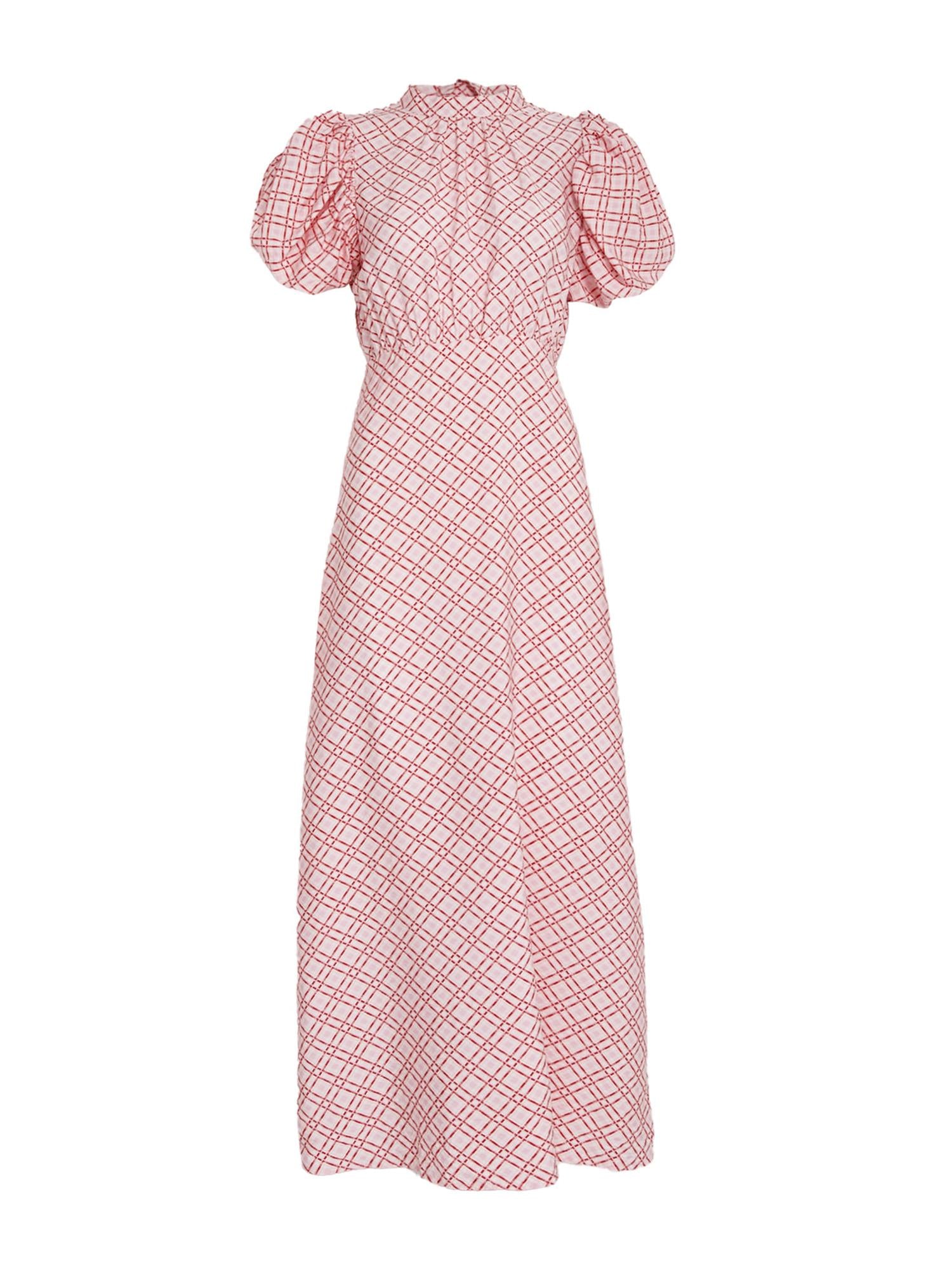 Selvine Maxi Dress - Prism Pink Print