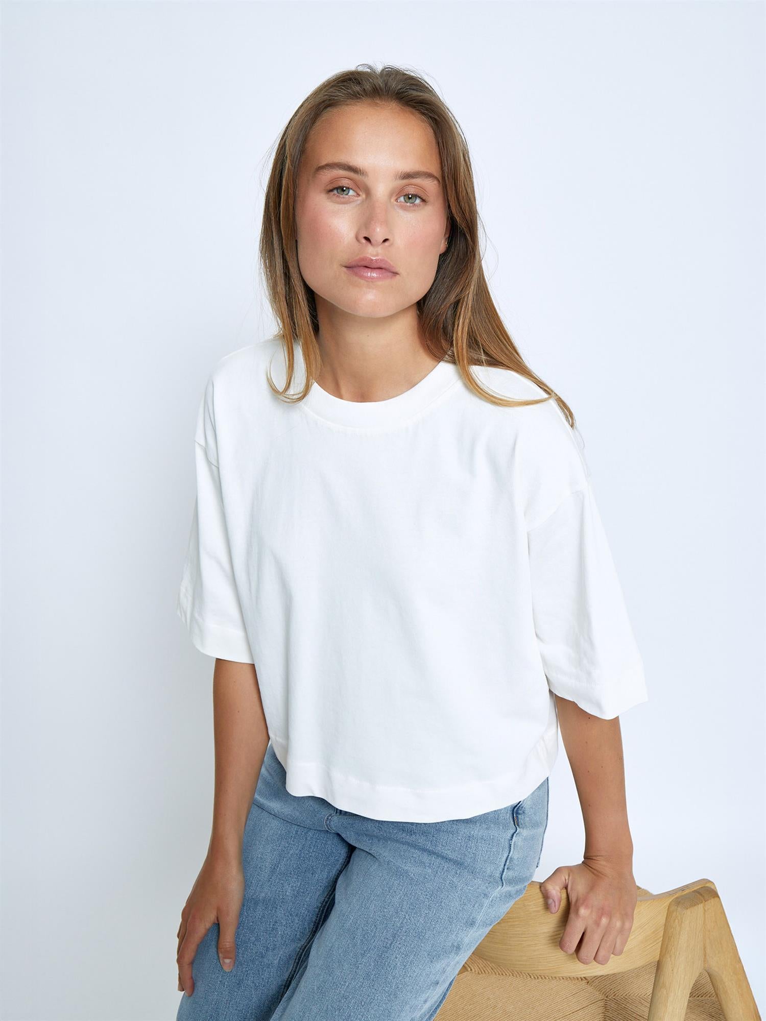 Gamma Cropped GOTS T-shirt