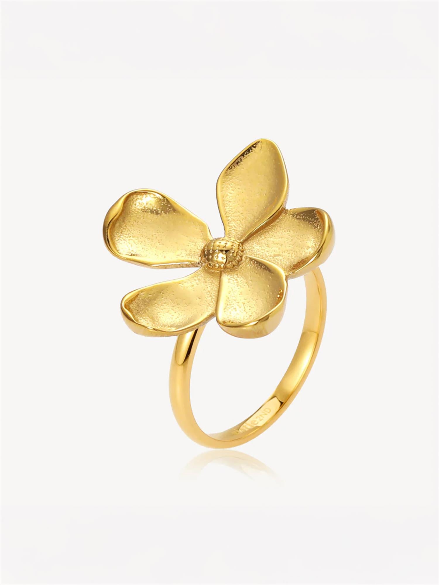 Blumie ring gold plated -