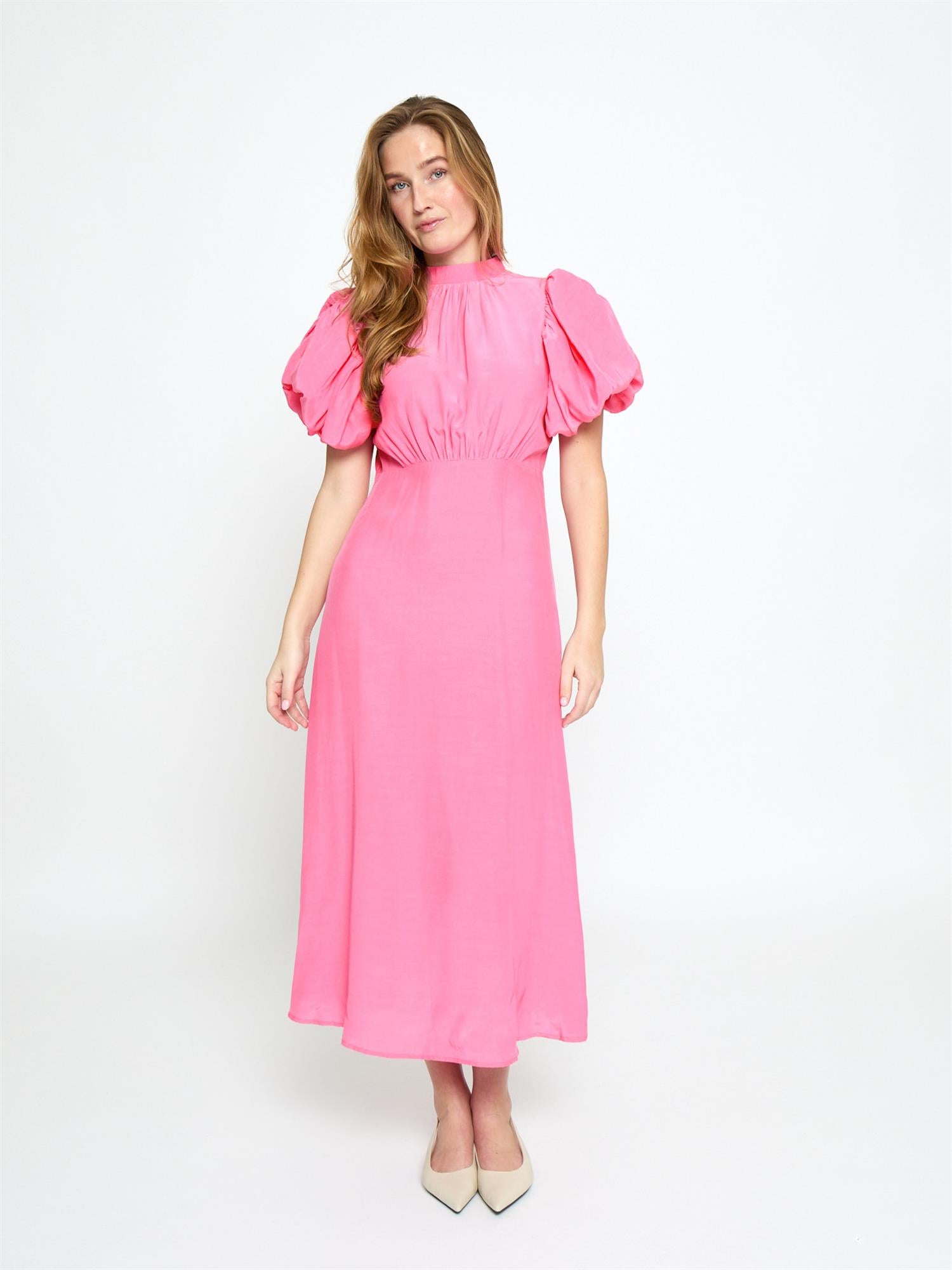 Alicia Puff Short Sleeve - Prism Pink