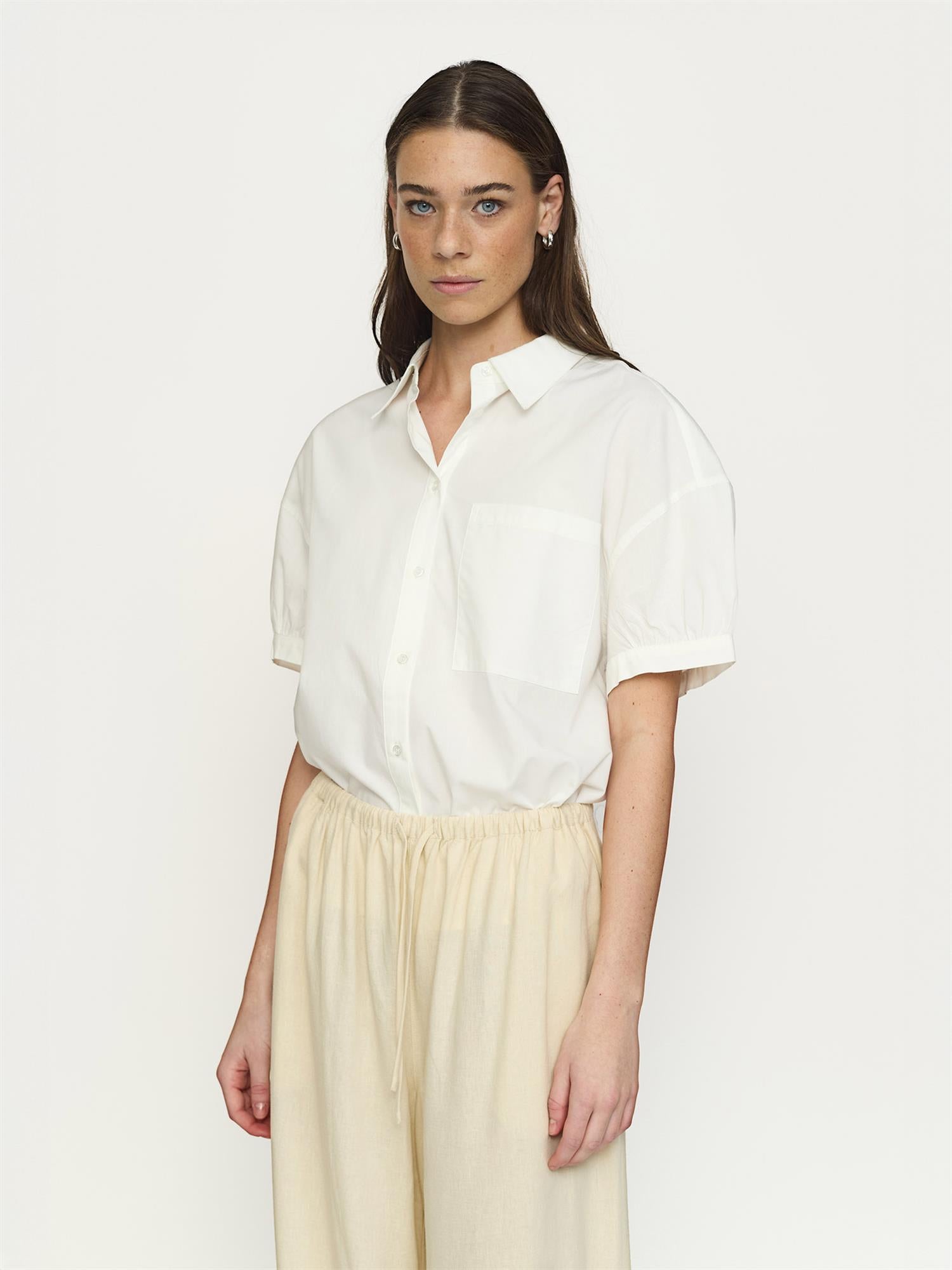 Veronica  Shirt - Hvit