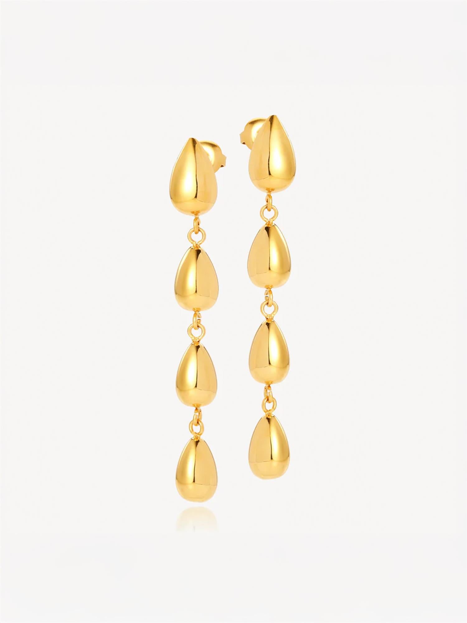 Drops - Earrings Gold-plated