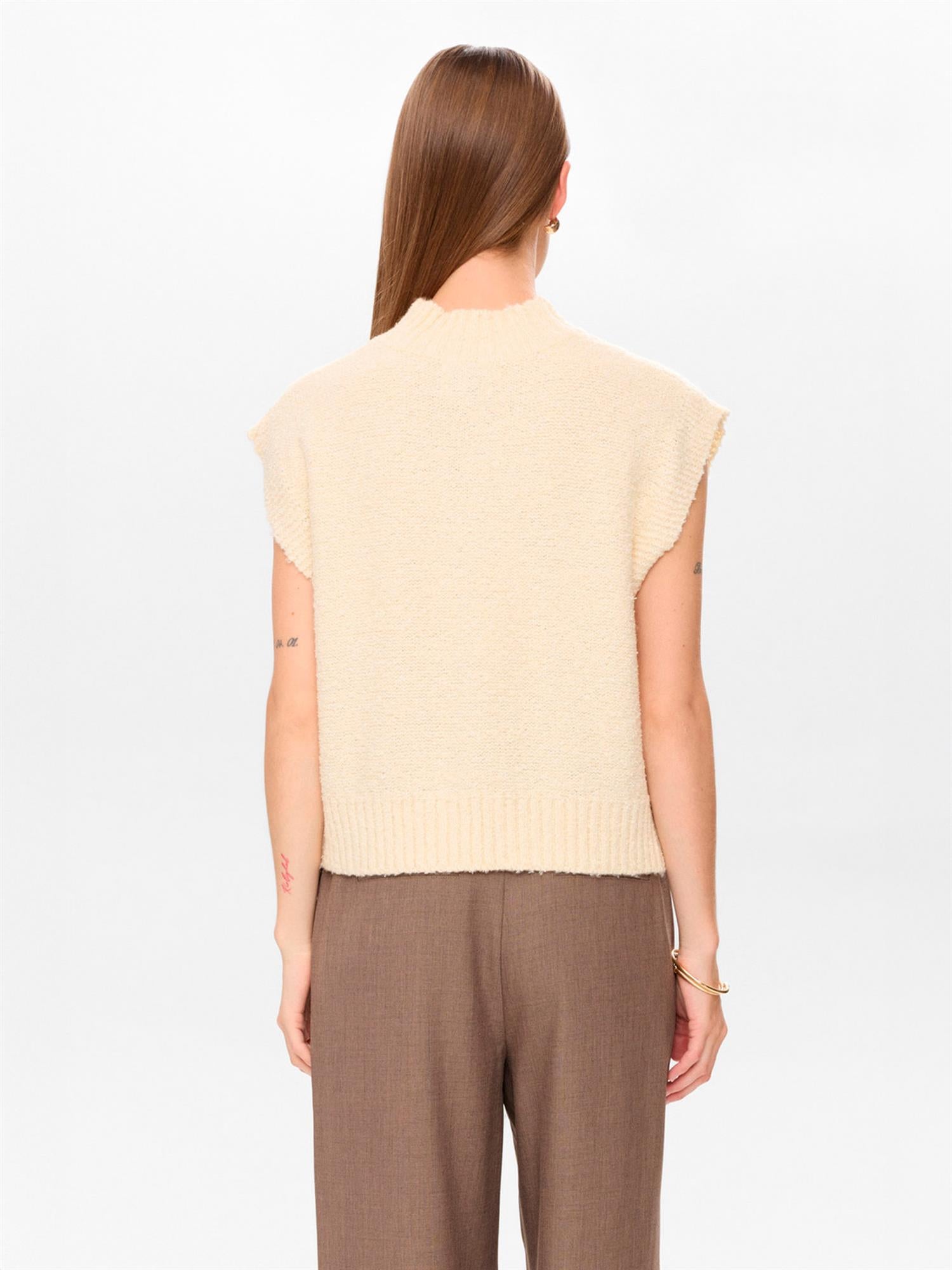 Caly Vest - Birch Melange