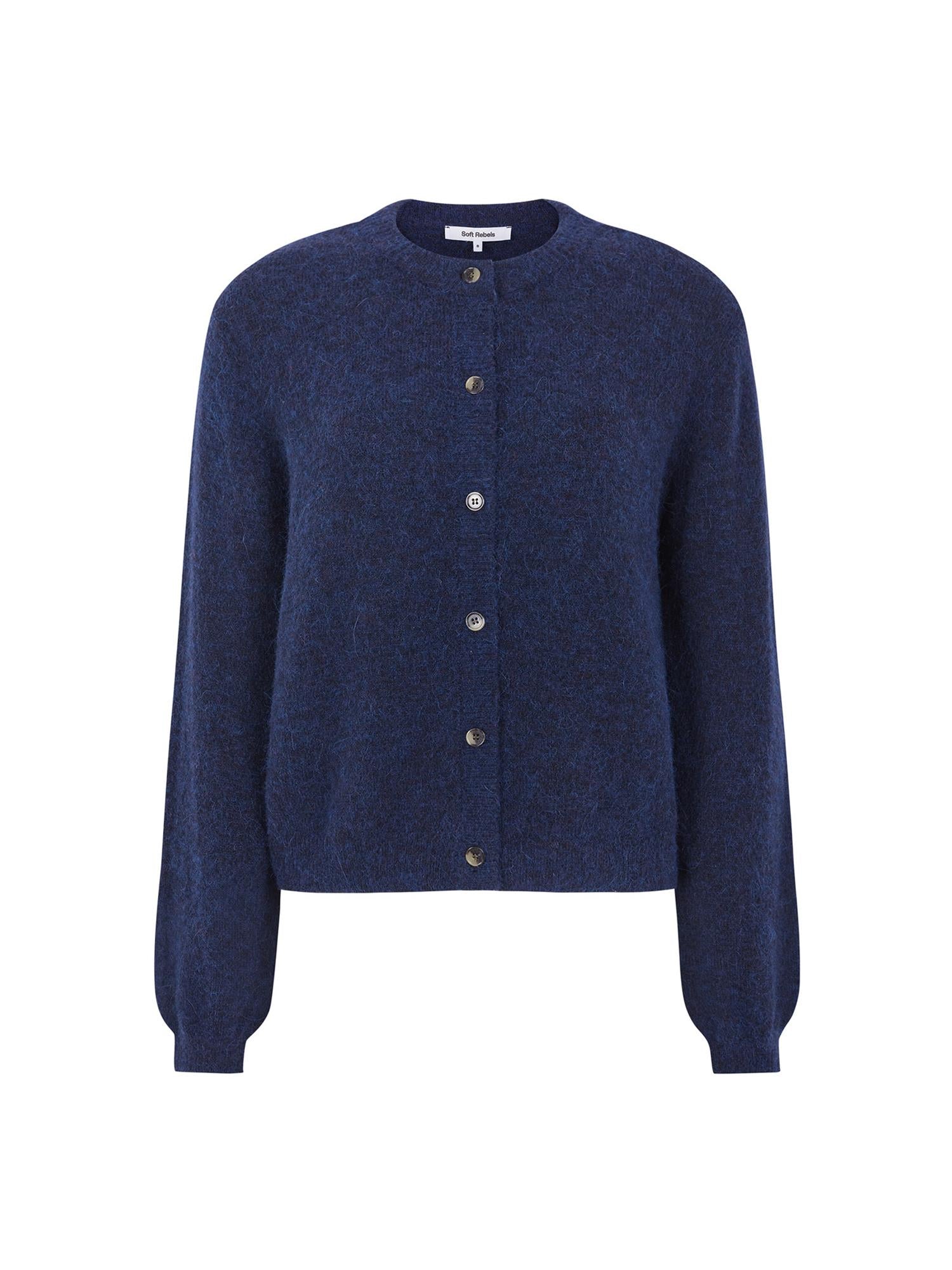 Allison o-neck cardigan knit